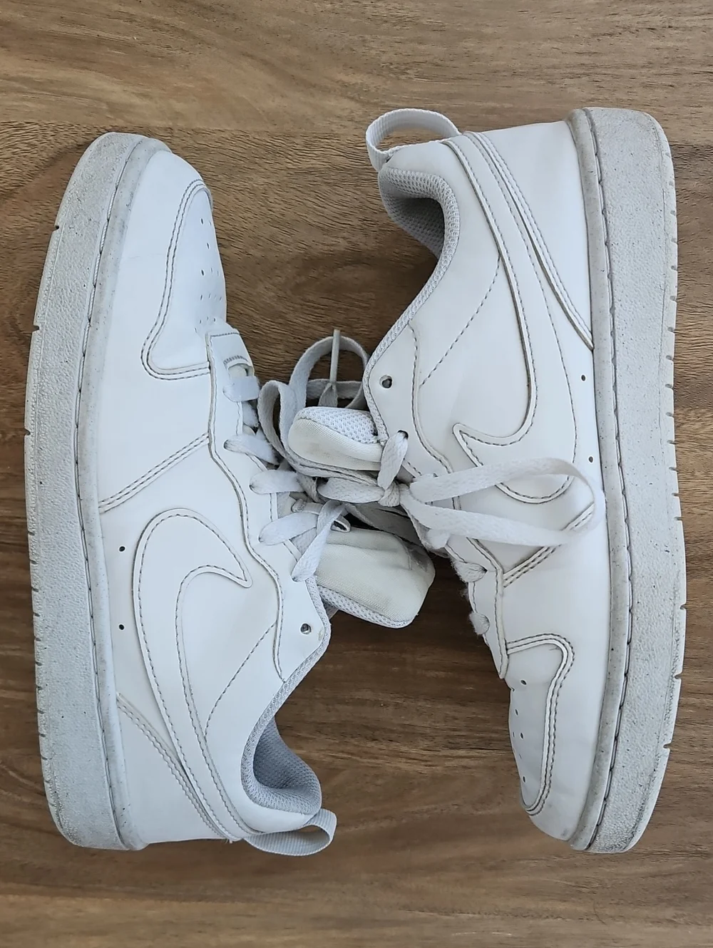 Nike Kids White Low-Top Sneakers